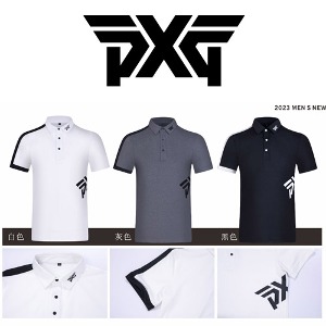 PXG 남성 반팔 티셔츠
